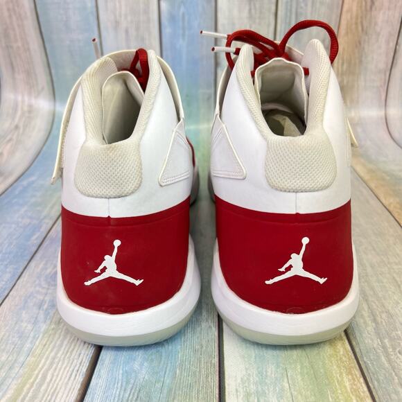 Nike Jordan Force Savage Turf Mid Oklahoma Player Cleats Mens Size 18 Football - Picture 4 of 13